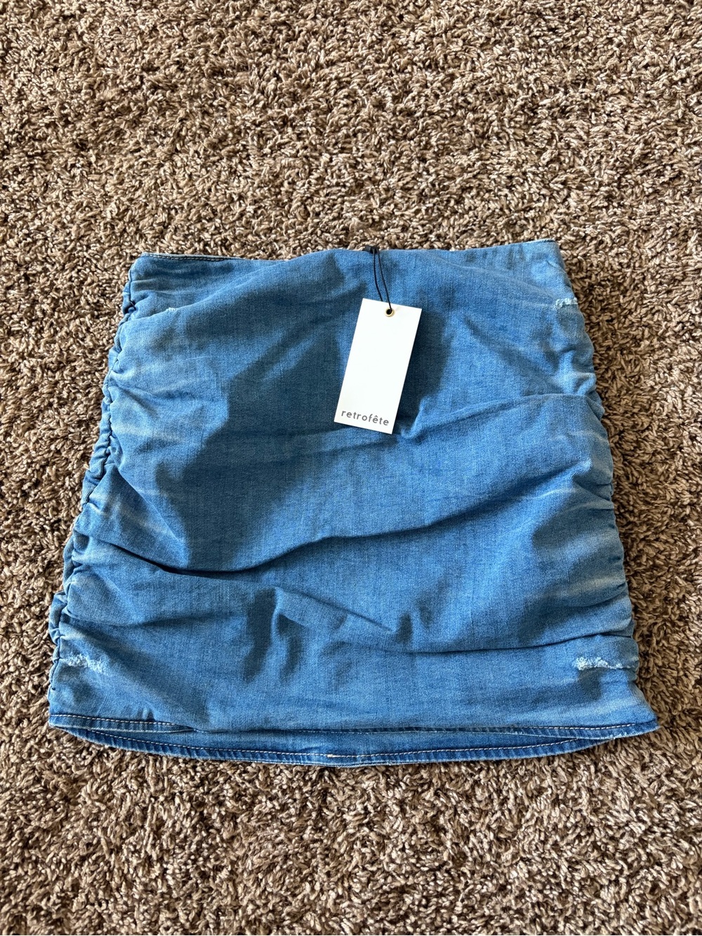 NWT - Retrofete Elijah Skirt In Blue - Blue
Jay - size small - Picture 2 of 4